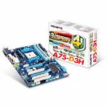 GIGABYTE GA-A75-D3H Socket FM1/ AMD A75/ DDR3/ AMD CrossFireX/ SATA3&USB3.0/ A&V&GbE/ ATX Motherboard   