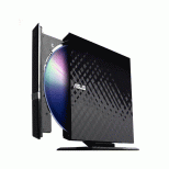 Asus SDRW-08D2S-U 8X External Slim DVD+/-RW Drive (Black)         