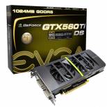 EVGA nVidia GeForce GTX560 Ti DS Superclocked 1GB DDR5 2DVI/Mini HDMI PCI-Express Video Card 
