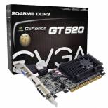 EVGA nVidia GeForce GT520 2GB DDR3 DVI/HDMI/VGA PCI-Express Video Card 