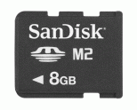 SanDisk Memory Stick Micro (M2) Card 8GB 