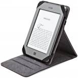 AmazonBasics Leather Folio Cover with Multi-Angle Adjustable Stand for Kindle Touch, Kindle (Black) 