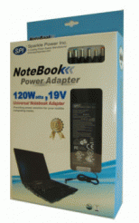 Sparkle R-FSP120-AAC 120W 19V Universal Notebook AC Adapter             