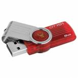 Kingston DT101G2/8GB 8GB DataTraveler 101 Generation 2 USB Drive (Red)