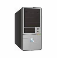 iMicro CA-IM813BS 400W 20/24pin ATX Tower Case (Black/Silver)