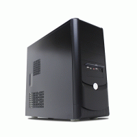 iMicro CA-J301P45 450W ATX Mid-Tower Case(Black)                             