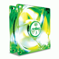Antec TriCool 80mm Green LED Case Fan