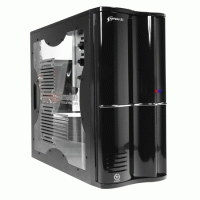 Thermaltake SopranoRS 101 VG7000BWS No Power w/ Window Supply MidTower Case (Black) 