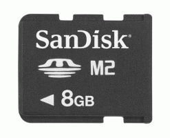 SanDisk Memory Stick Micro (M2) Card 8GB 