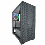 AZZA CSAZ-450 HIVE No Power Supply ATX Mid Tower Case w/Tempered Glass (Black)