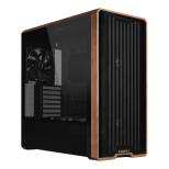 Lian Li LANCOOL 217 Genuine Walnut Wood Computer Case, Mid-Tower ATX PC Case with 5 Pre-Installed PWM Fans 2x170mm, 2x120mm & 1x140mm