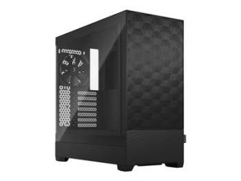 Fractal Design Pop Air - Tower - ATX - no power supply (ATX) - black TG clear tint - USB/Audio