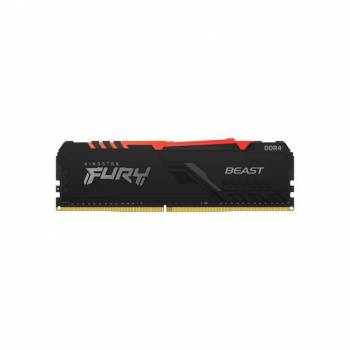 Kingston FURY Beast RGB KF432C16BBA/8 DDR4-3200 8GB/1Gx64 Intel XMP CL16 Desktop Memory