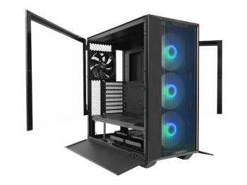 Lian Li Lancool III RGB - Mid tower - extended ATX - windowed side panel (tempered glass) - no power supply - black - USB/Audio