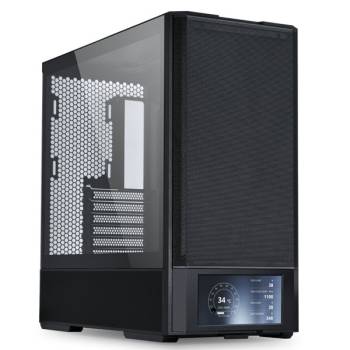 Lian Li LANCOOL 207 Digital LAN207DX ATX Computer Case w/Integrated LCD Screen